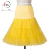 Jupes Vintage 50s 60s Femmes Robe de bal Tutu Jupe Swing Rockabilly Jupon Jupon Crinoline Fluffy Pettiskirt pour mariage 210629