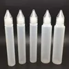 Empty Juice Needle Bottle Drip Tip 10ml 15ml 30ml Plastic Liquid Storage Squeezable Dropper