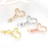 Heart Metal Swivel Lobster Claw Clasp Hart Shape Snap Haak Lanyard Clips DIY Benodigdheden voor Tas Sieraden Maken Sleutelhangers