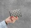 6 colors Women Short Wallet Discount original box card holder brand designer damier checked flower