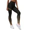 Fitness, athletische Yogahose, hohe Taille, Workout, Bleistifthose, Damen-Turnhose, Leggings, dehnbar, sexy Fitness-Caprihose