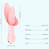 Nxy vibratorer tunga slicka vibrator för kvinnor g spot vagina klitoris stimulator kvinnlig onani leksaker vuxen fitta slickar verktyg sex maskin 1220