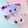 Mignon licorne femme taille sac dessin animé enfants Fanny Pack en peluche femmes ceinture sac mode voyage téléphone pochette poitrine sac porte-monnaie