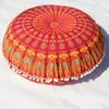 Cushion/Decorative Pillow Mandala Floor Pillows Round Bohemian Cushion Cover Case Color Textile 43*43cm Home Decoration #5