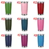 New fashion 20oz Bicchiere Bicchiere con coperchio Bicchiere da vino in acciaio inox Bicchiere sottovuoto Viaggio 18 colori