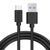 Cable USB Tipo C de carga súper rápida para Samsung S20 S9 S8 Xiaomi Huawei P30 Pro Cable de carga de teléfono móvil BLCAK