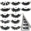 False Eyelashes 25 Mm Mink Whole Fluffy 25mm Lashes 5103050 Pairs Dramatic Long 3d Bulk Make Up9897180