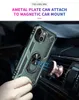 iPhone 14 13 Pro Max Ring Stand Case 12 Mini 11 X XR 6 7 8 Plus 충격 방송 브러시 금속 덮개 Samsung A12 A02S A32 5G