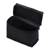 Penna väskor Stor kapacitet Zipper Black Folding Art Markers Canvas Storage Bag Håll 36/48/60 / 80pcs penna