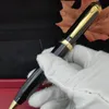 Giftpen Luxury Designer Högkvalitativ Rollerball Pens Withs Gems Pen Metals med Red Box