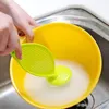 キッチンアクセサリー調理ツール洗米撹拌ザル装置マルチカラー便利便利クリエイティブ洗米ストレーナーXDH0457 T03