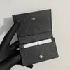 Woman Genuine Leather Coin Purse Business Card Case Cowhide Short Flap Men Designer Quality Wallet Pocket Edition 2MC122 Unisex261x