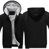 Felpe con cappuccio di cardigan spessore stampato alla moda hip hop top maniche lunghe felpe maschio abbigliamento da strada