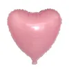 18 Polegada balão de coração dos desenhos animados decoração de casamento grandes balões de folha de alumínio inflável chá de bebê decoração de festa de aniversário