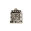 100Pcs Ancient Silver Alloy "I LOVE QUILTING" Charm Pendants For Jewelry Making Bracelet Necklace DIY Accessories 14 x 21mm A-103