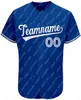 Jersey personalizzato da baseball personalizzato stampato a mano cucito a mano LANN maglie da baseball uomo donne giovani