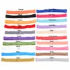 2021 Atacado - 20 pcs Bebê Cabelo Headbands FOE Band Criança Cabelo Elástico Bandas Kids Hairbands Cabelo das Crianças Fita de Cabelo Suaves Bandas