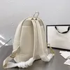 2021 Hög lyxdesigner Kvinnor läder ryggsäck stil mode mångsidig handväska stor kapacitet axelväska klassisk tvåfärg SHO294Y