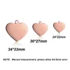 20 Pcs Coeur En Acier Inoxydable Dog ID Tag Pour Homme Chien Pet Tag Plaque Nom Tags Pendentif Gravé Personnalisé Collier Personnalisé Y200922