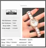 Luxury Quartz Female Wrist Watches Fashion Casual Diamond Ladies Watch Gifts For Women Clock With Box Reloj Mujer