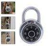 Rotary safe mechanical combination locks rotaryes lock full metal gym locker general purpose management padlock durable