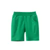 Jungen Mädchen Shorts Hosen für 1-9T Kinder 100 % Baumwolle Sport Casual Knickers Sommer Kleinkind Kinder Boutique Kleidung Grün Grau Rot Marineblau Gelb 9 Volltonfarben