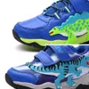 Dinoskulls Boys Sport Shoes LED 3D Dinosaur Kids Sneakers Light Up Autumn Children Trainers Glowing Child Tennis Shoes 211022