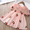 Kids Dress Baby Girl Wear Casual Cotton Clothes For Girls New Fashion Dresses Toddler 2 Years Birthday Party Baptism Dress Q0716