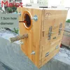 Autres fournitures pour oiseaux boîte d'élevage de perroquets tiroir nid Xuanfeng incubateur Vertical en bois massif bambou