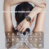 Inteligentny zegarek GT2e Mężczyźni Kobiety Prawdziwy tlen krwi 128 MB W pełni dotykowy Niestandardowe wybieranie numeru Przypomnienie o połączeniu Zegar sportowy Fitness Smartwatch dla iPhone Xiaomi Huawei Samsung Zegarek GT 2e