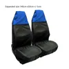 Автомобильные сиденья покрывают 2pcs Универсальные водонепроницаемые передние защитные комплекты