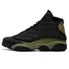 2021 Island Green Men 13 Basketskor Flints Bred Phantom Sneakers Jumpman 13s Playground Retro Hyper Royal Playoffs 36-47