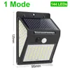 228 144 LED Solar Light Outdoor Solar Lamp with Motion Sensor Solar Powered Sunlight Spotlights for Garden Decoration