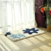 Sunflower Microfiber Floor Mat Carpet Coffee Table Sofa Bathroom Anti-slip Mat Door Entry Mat 200925