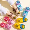 Cute Cartoon Summer Kids Girls Boys Sandals Slippers Soft Sole EVA Lightness Outdoor Beach Toddler Baby Sandals Children Shoes 210713