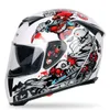 2021 Capacete de motocicleta Homens e mulheres Personalidade Four Seasons Dual Racing Racing Capacete Full Moda Trend Bike4233557