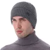 Aetrue Brand Winter Mössor för män Kvinnor Skullies Fauries Män Stickad Hatt Kepsar Man Mask Gorras Bonnet Varm Neck Vinter Beanie Hat Y21111