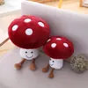 Décorations intérieures 16cm créatif mignon petit champignon jouets en peluche légumes farcis poupée douce jouet enfants enfant bébé kawaii cadeau 4791419