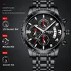 Nibosi Watch Men Relogio Masculino Top Marca Luxo Grande Homens de Quartzo Relógios Impermeáveis ​​WristWatch Masculino Assistir Dropship-2022