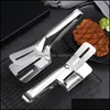 Andere keuken, Dining Bar Thuis Tuin Rvs Clip Keukengereedschap Anti-Scald Thicken Brood Clips BBQ Steak Food Tang Praktische Bar