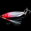 10 / 15 / 20 / 30g / 40g 지그 롱 설탕 미끼 바다 낚시 금속 지그 미끼 Saltwater Crankbait Minnow 가라 앉는 스피닝 미끼 액세서리