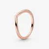 Nieuwe Merk 925 Sterling Zilver Gepolijst Wishbone Ring voor Dames Trouwringen Mode Engagement Sieraden Accessoires