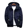 Spring Autumn Reflective Zipper Casual Solid Windbreaker Jacket Male Outwear Plus Size S-7XL Thin Hooded Bomber Men Women1