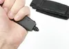 Im Angebot! Automatisches taktisches Messer D2 schwarzer Oxid + Drahtzeichnung (zweifarbige) Klinge Luftfahrt Aluminiumgriff EDC-Taschenmesser mit Nylon-Tasche