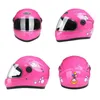 Kaski motocyklowe Dzieci Kask Bezpieczeństwo Połowa Mężczyźni Kobiety Kid Dla Outdoor Sport Jazda Cztery Seasons Usunięto Neckarszt