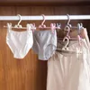 Hangers & Racks Adult Retractable Stacking Pants For Clothes Plastic Wall Hanger Folder Bra Drying Rack