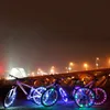 Zhangliangliu Bike Lightsホイールライトタイヤ20 LED付きバッテリーパワー7色