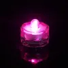 LED Tea Light Festival Decor Waterproof Floral Round Multi Colors Submersible Lights Battery Operated Candle Lamp for Party 2021