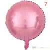 18 inch Multi Color Round Foil Mylar Balloons for birthday party decorations Wedding decorations engagement party celebration holida