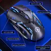 Machinery Gaming Mouse Cabo Computador Jogo Meias Desktop Laptop Prata Eagle G5 Universal silencioso silencioso Mute o mouse para PC Gamer